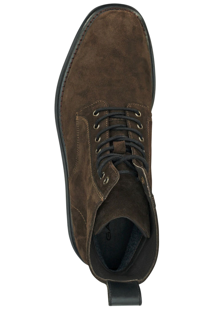 GANT Stiefelette Leder Dunkelbraun