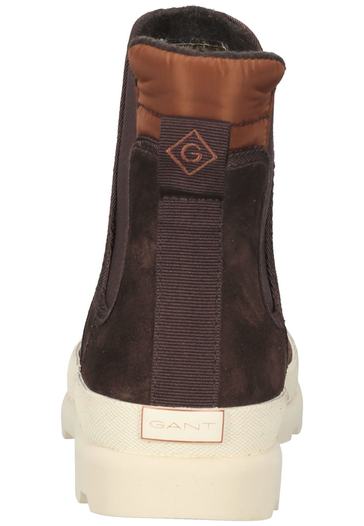 GANT Stiefelette Leder Dunkelbraun
