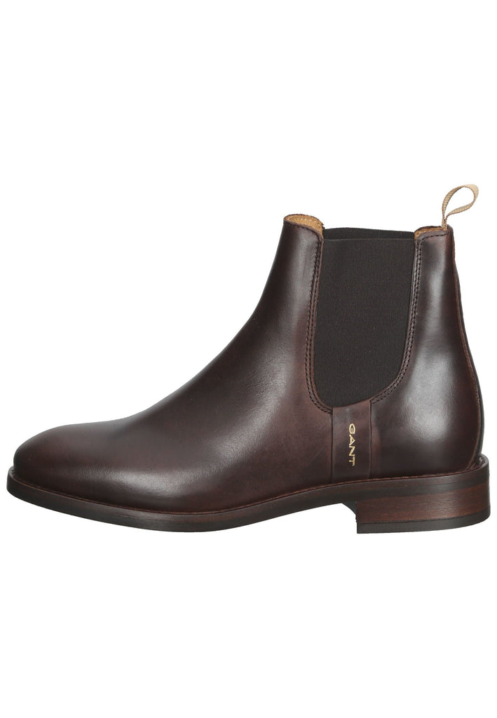 GANT Stiefelette Leder Dunkelbraun