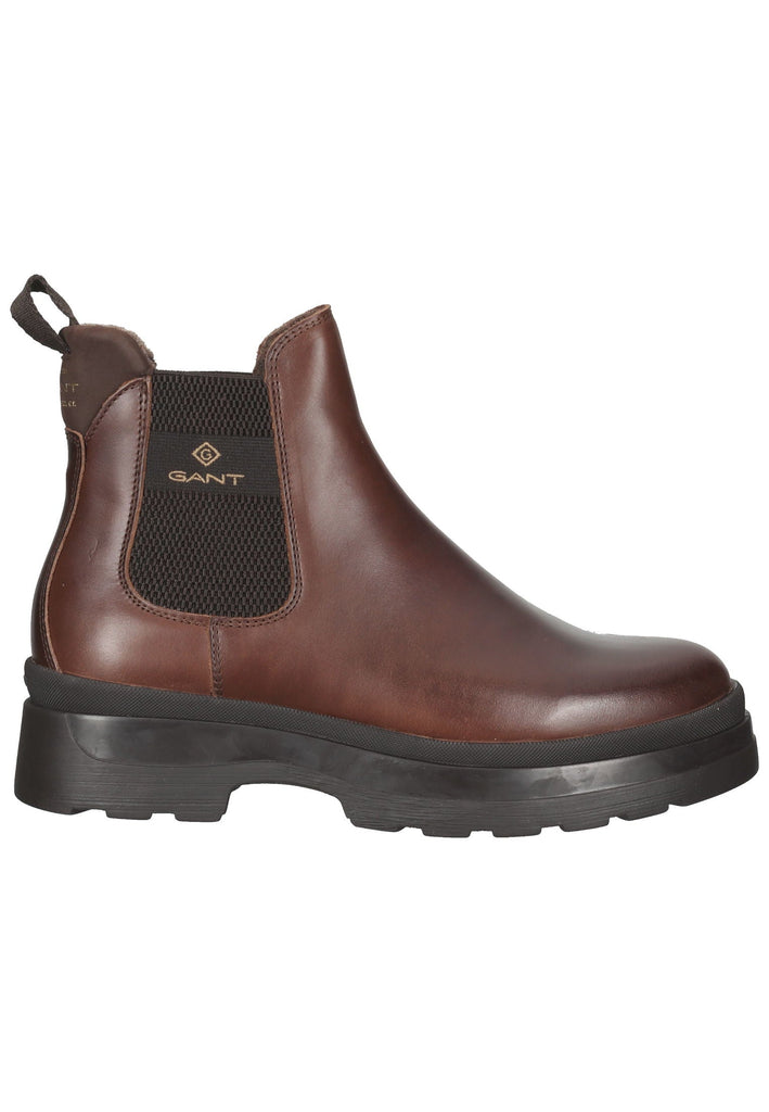 GANT Stiefelette Leder Dunkelbraun