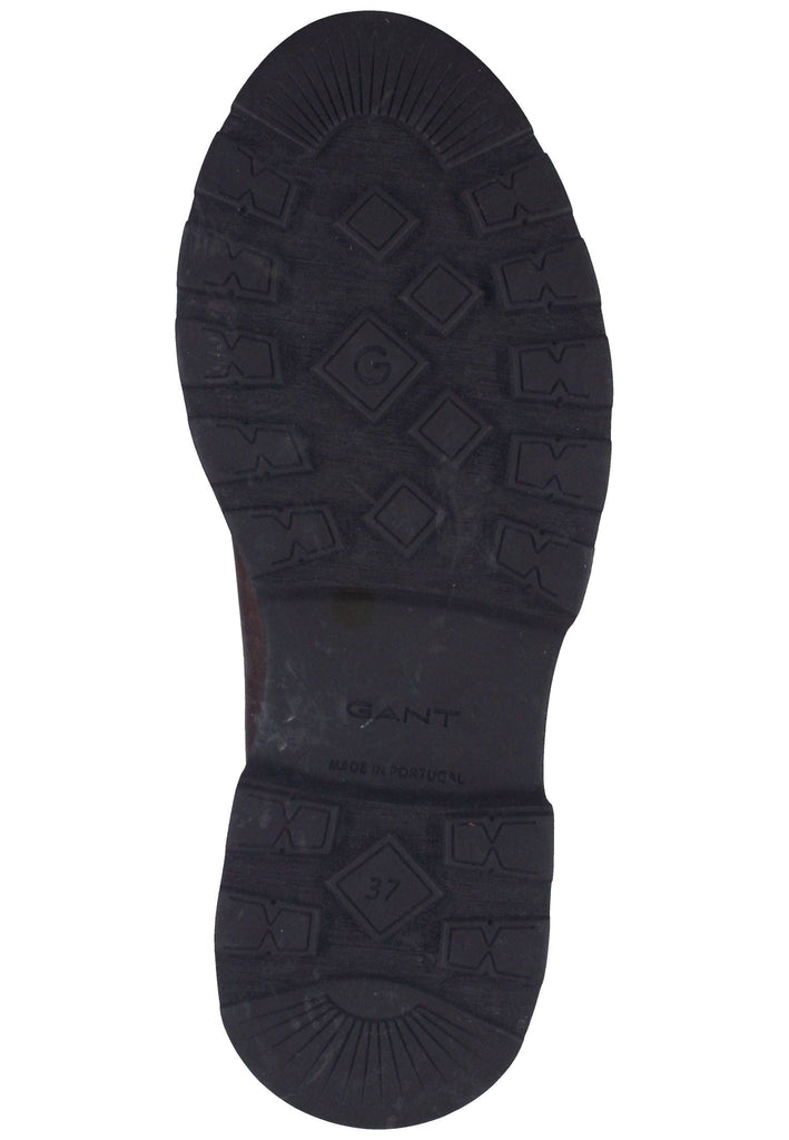 GANT Stiefelette Leder Dunkelbraun