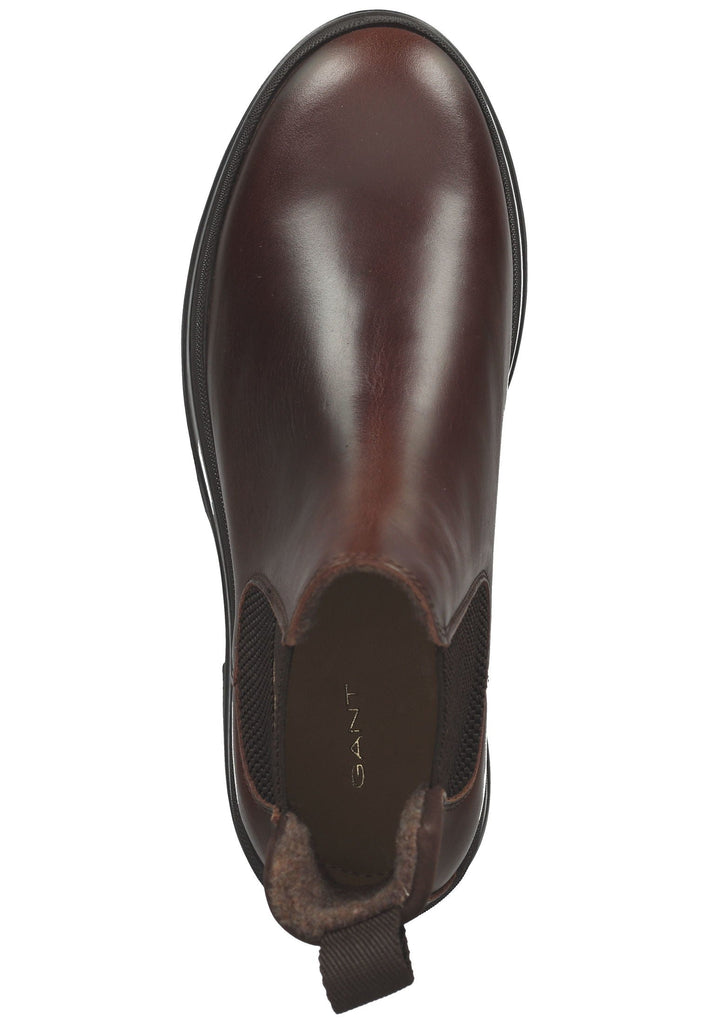 GANT Stiefelette Leder Dunkelbraun