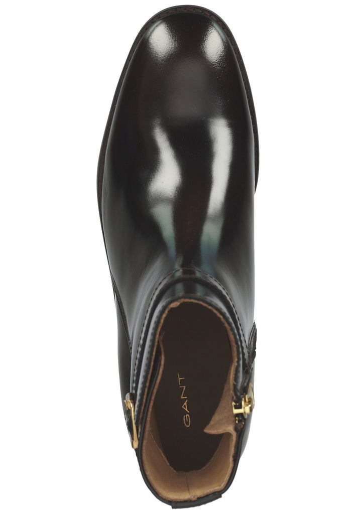 GANT Stiefelette Leder Dunkelbraun