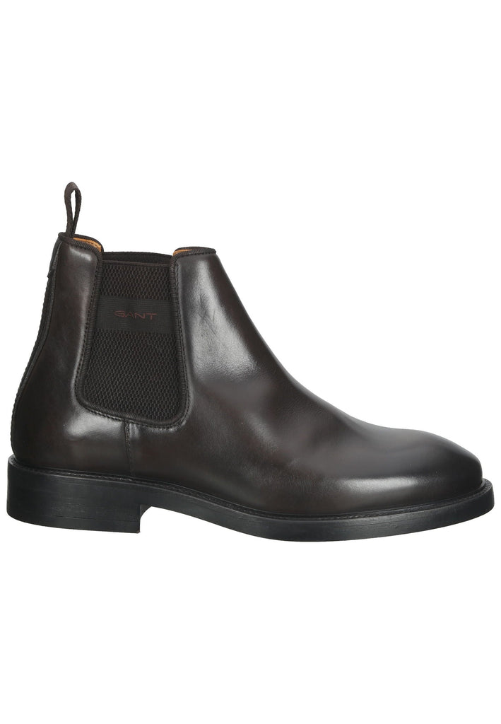 GANT Stiefelette Leder Dunkelbraun