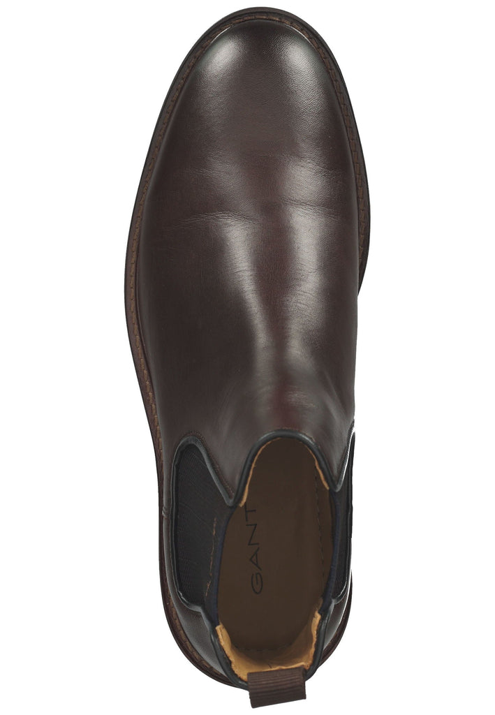 GANT Stiefelette Leder Dunkelbraun