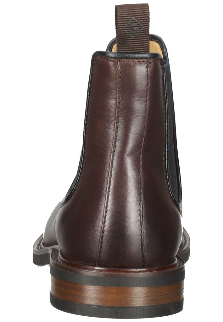 GANT Stiefelette Leder Dunkelbraun