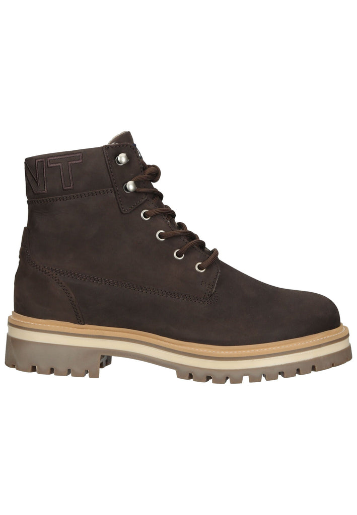 GANT Stiefelette Leder Dunkelbraun Warmfutter