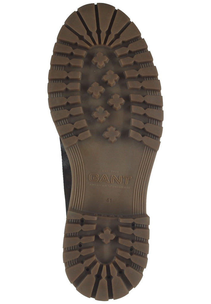 GANT Stiefelette Leder Dunkelbraun Warmfutter