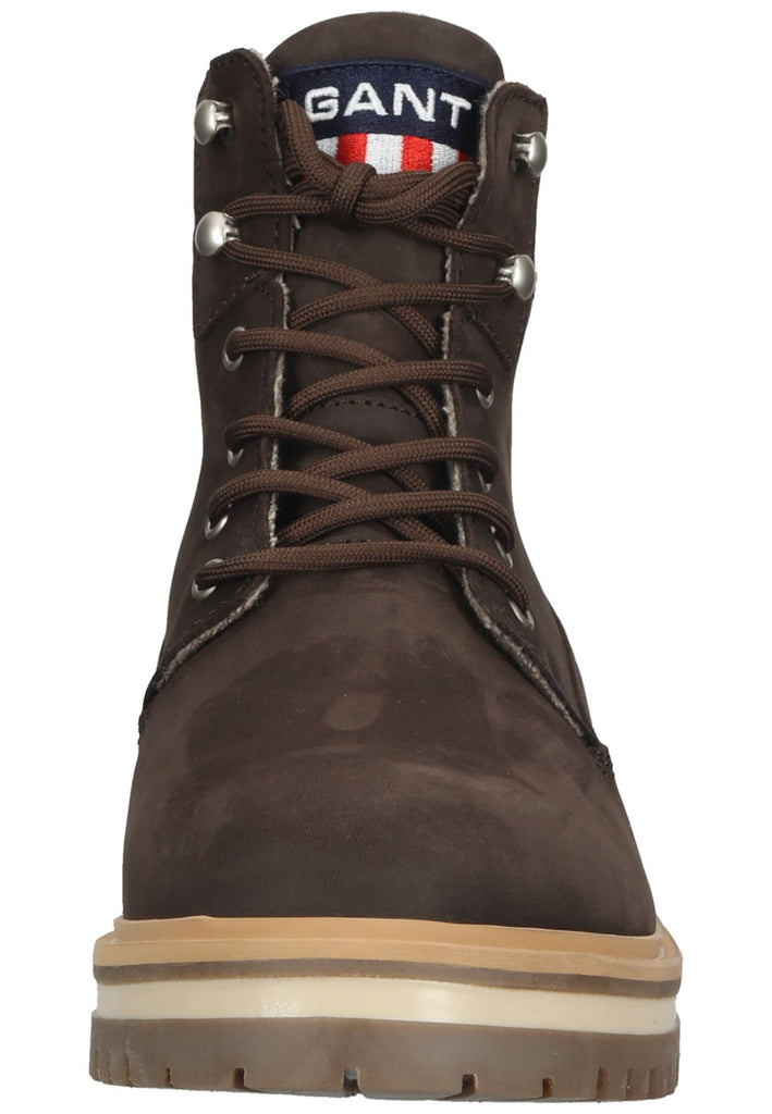 GANT Stiefelette Leder Dunkelbraun Warmfutter