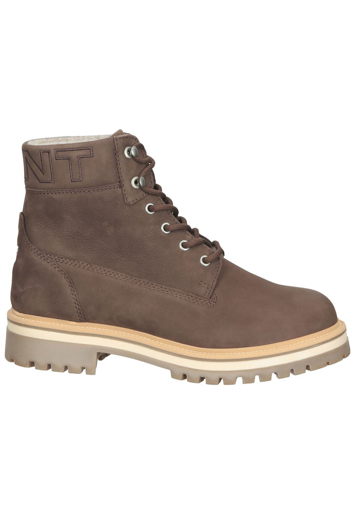 GANT Stiefelette Leder Dunkelbraun Warmfutter