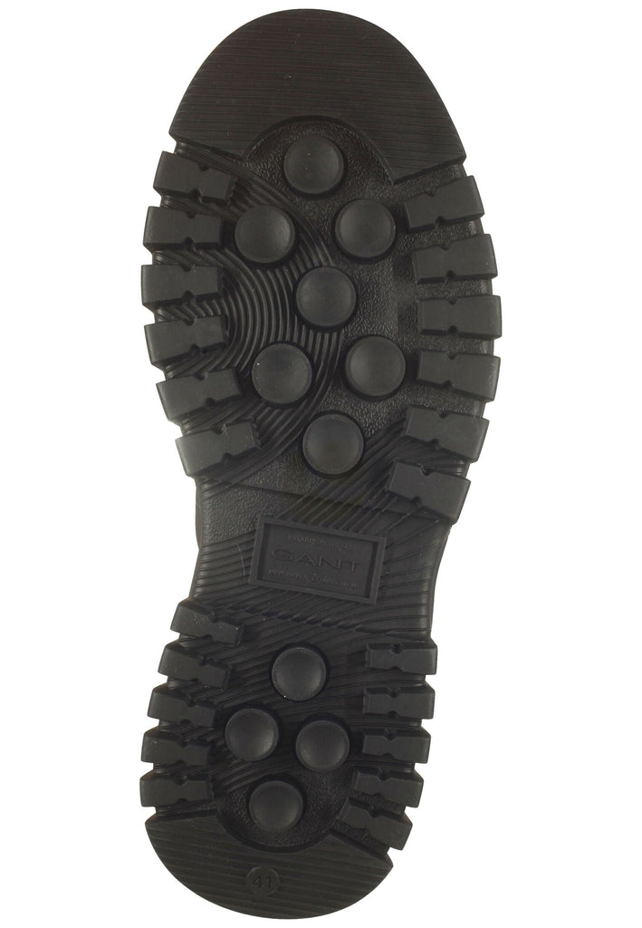 GANT Stiefelette Leder/Mesh Schwarz Warmfutter