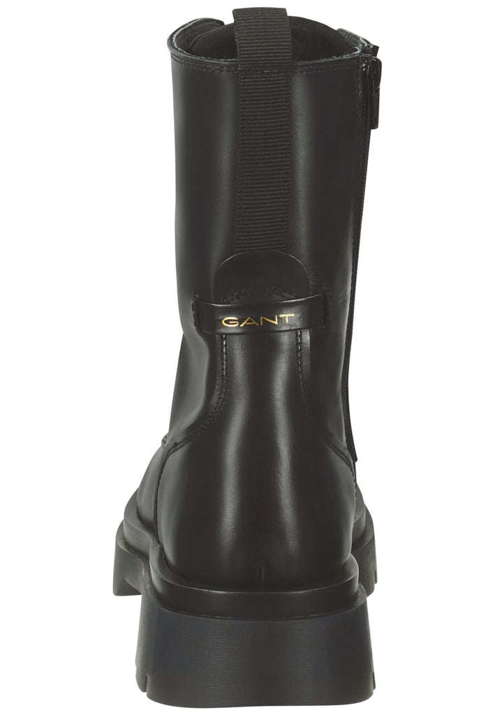 GANT Stiefelette Leder Schwarz