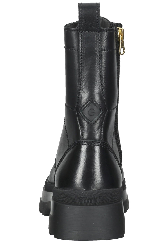 GANT Stiefelette Leder Schwarz