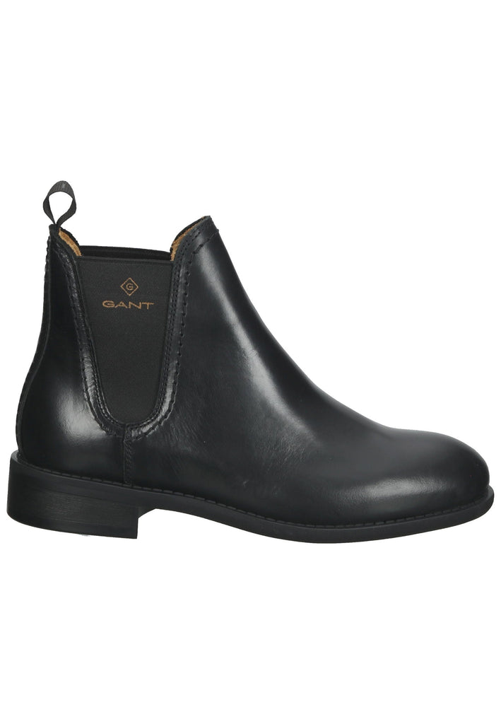GANT Stiefelette Leder Schwarz
