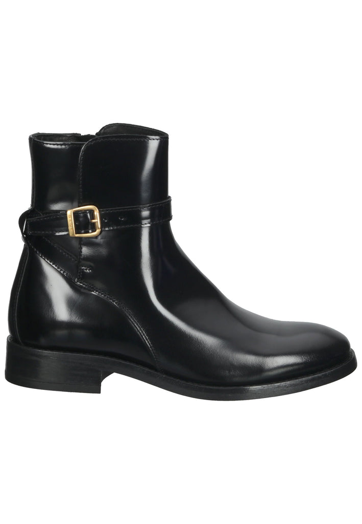 GANT Stiefelette Leder Schwarz