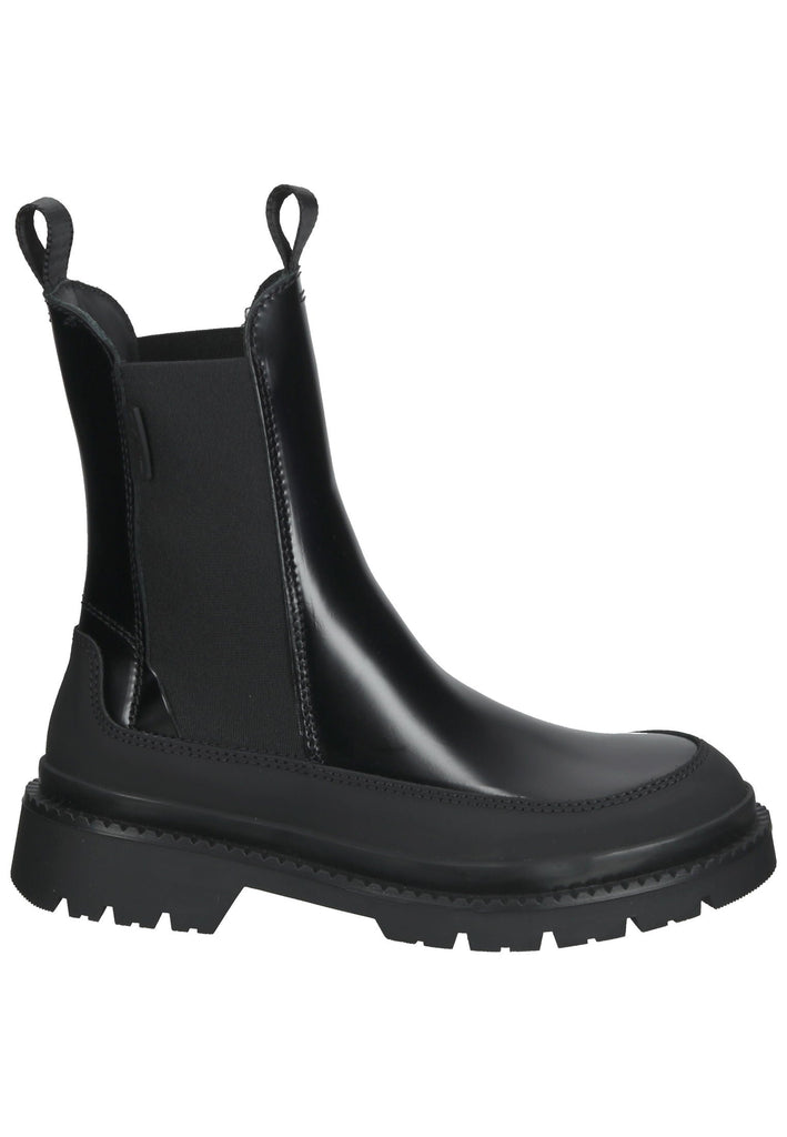 GANT Stiefelette Leder Schwarz