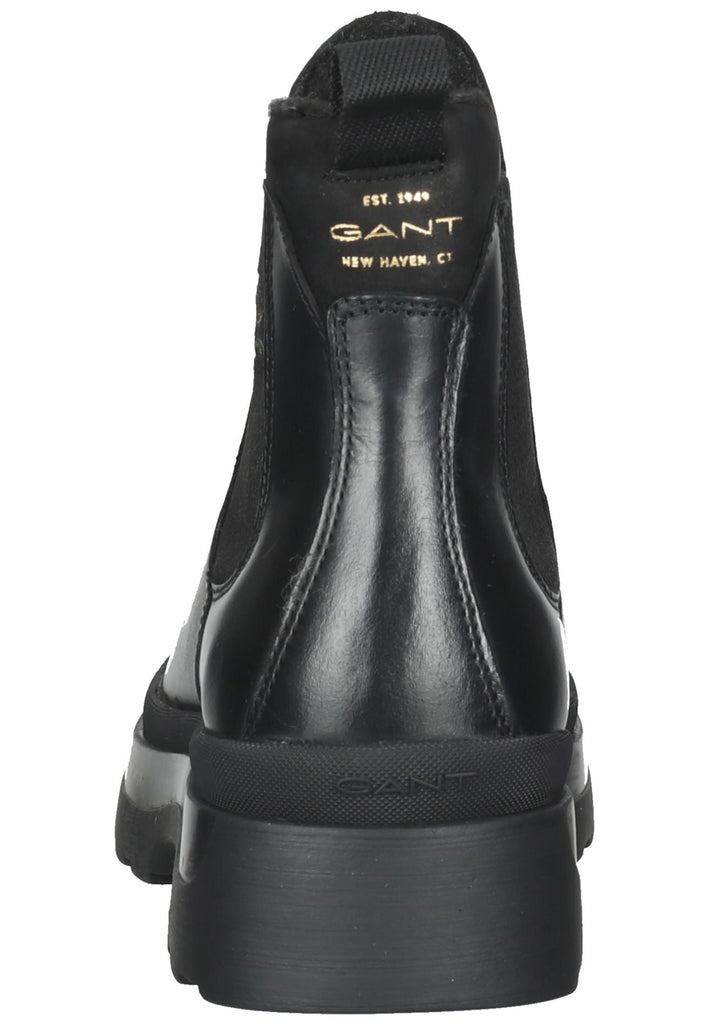 GANT Stiefelette Leder Schwarz