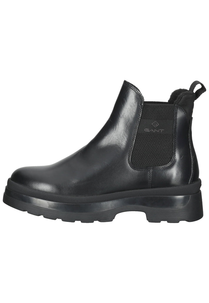 GANT Stiefelette Leder Schwarz