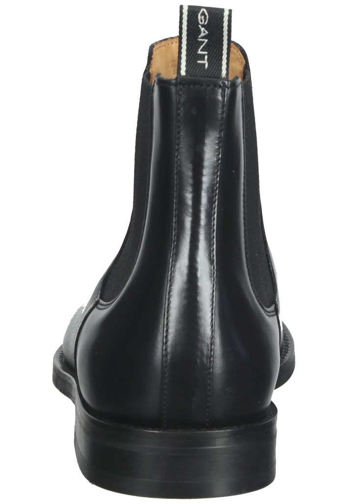 GANT Stiefelette Leder Schwarz