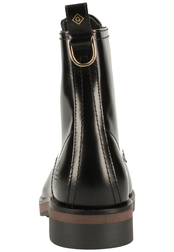 GANT Stiefelette Leder Schwarz