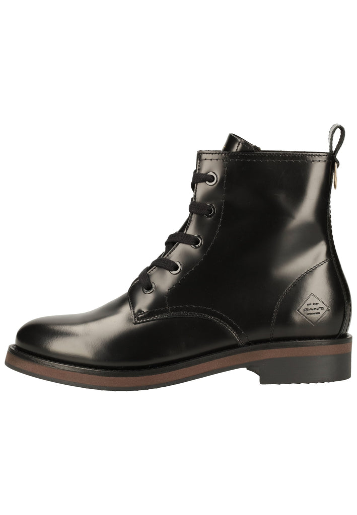 GANT Stiefelette Leder Schwarz