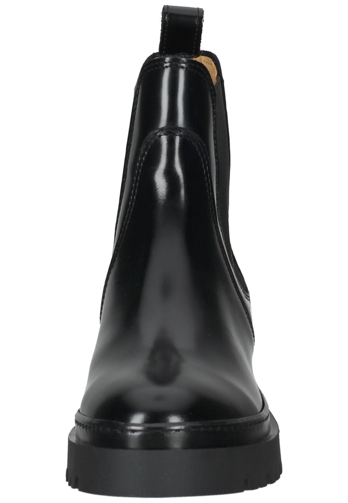 GANT Stiefelette Leder Schwarz Lack