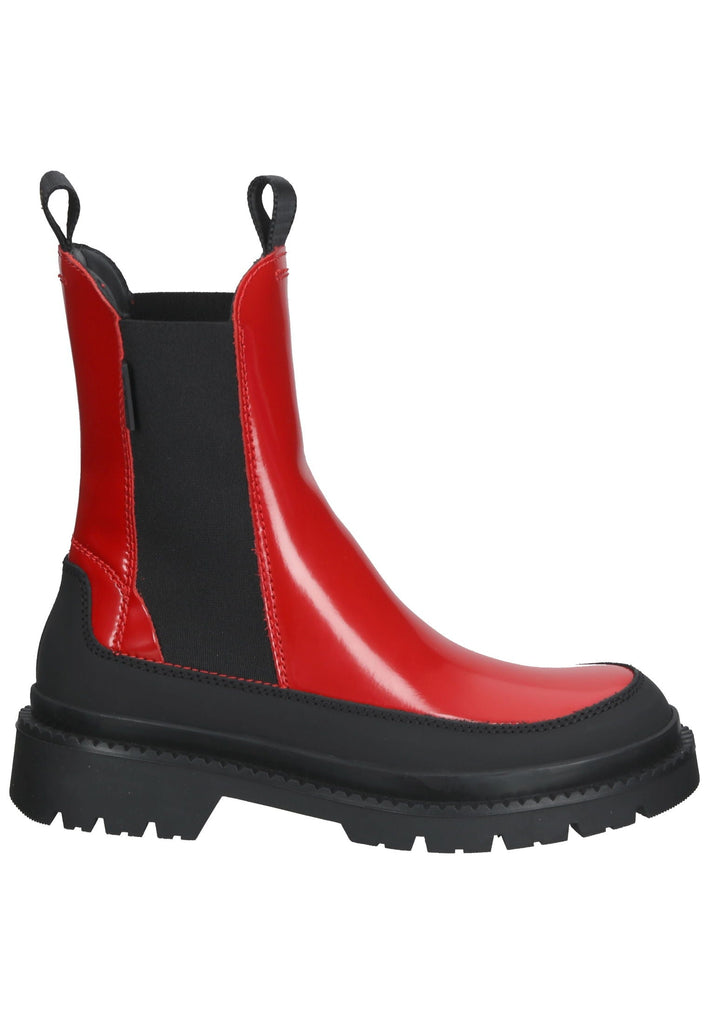 GANT Stiefelette Leder Schwarz/Rot