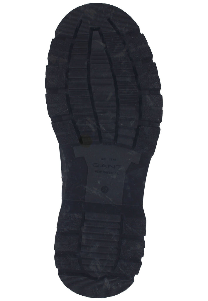 GANT Stiefelette Leder Schwarz/Rot