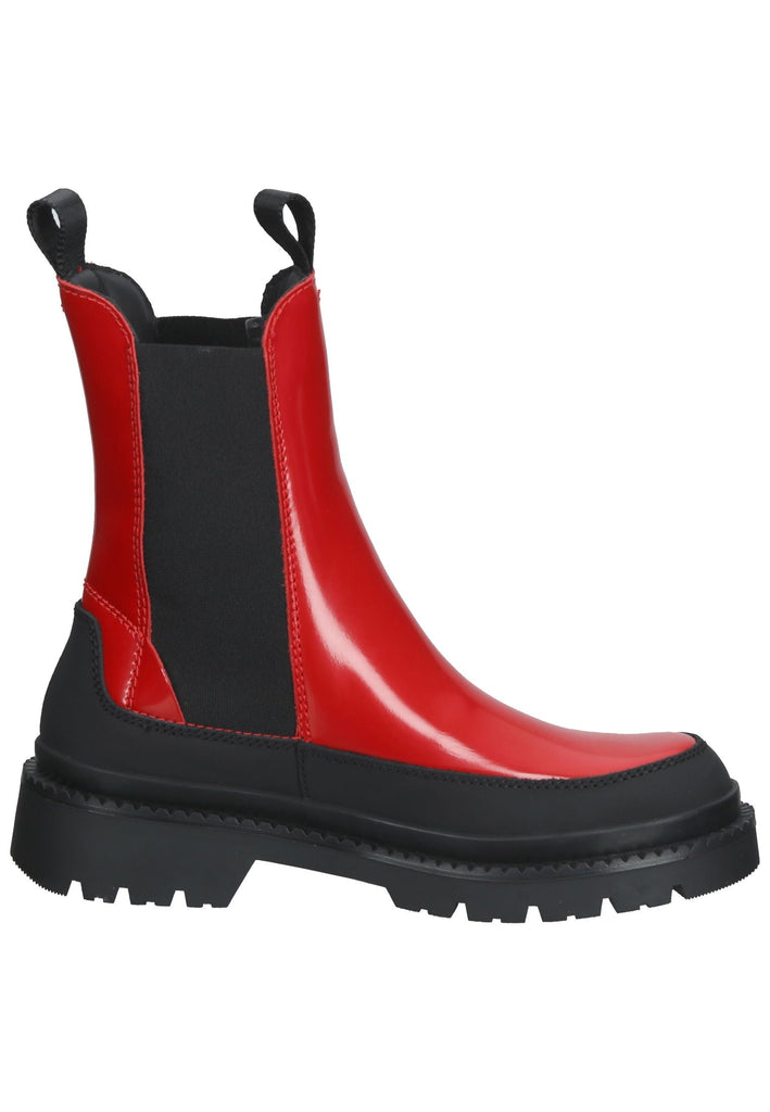 GANT Stiefelette Leder Schwarz/Rot