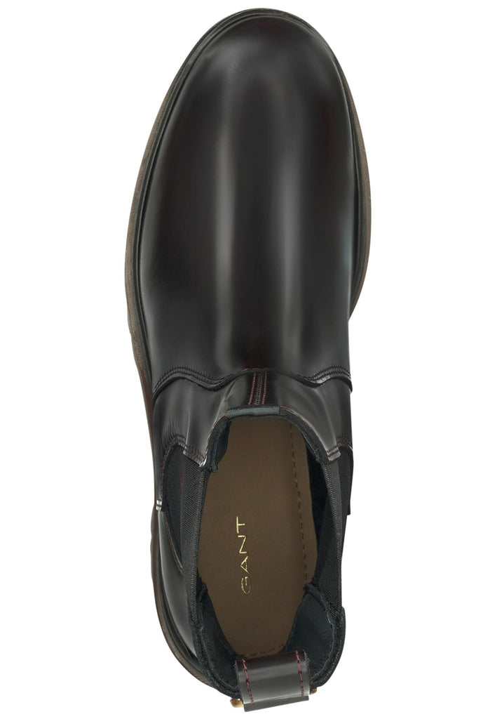 GANT Stiefelette Leder/Textil Bordeaux