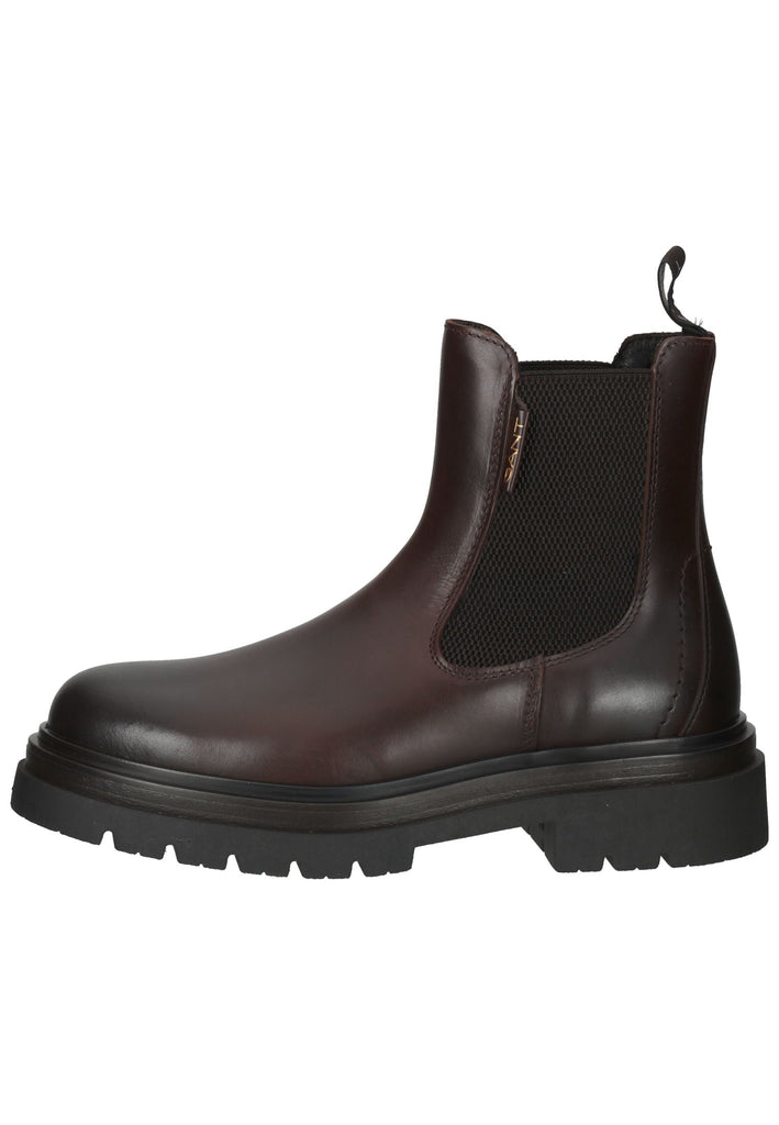GANT Stiefelette Leder/Textil Braun