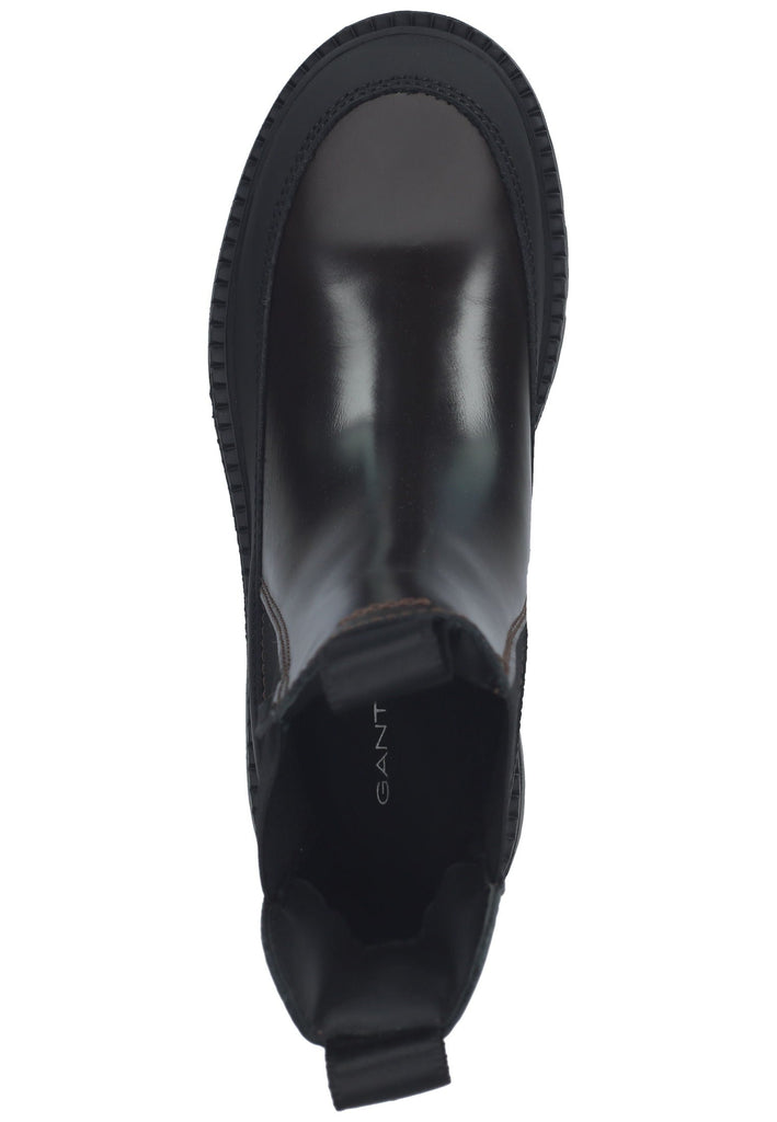 GANT Stiefelette Leder/Textil Braun Lack