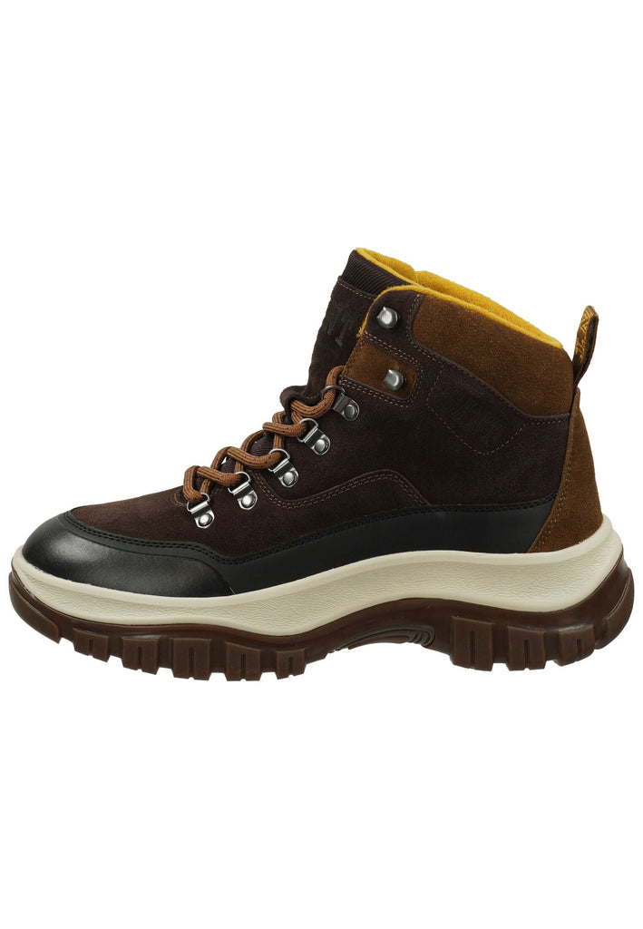 GANT Stiefelette Leder/Textil Coffee Warmfutter
