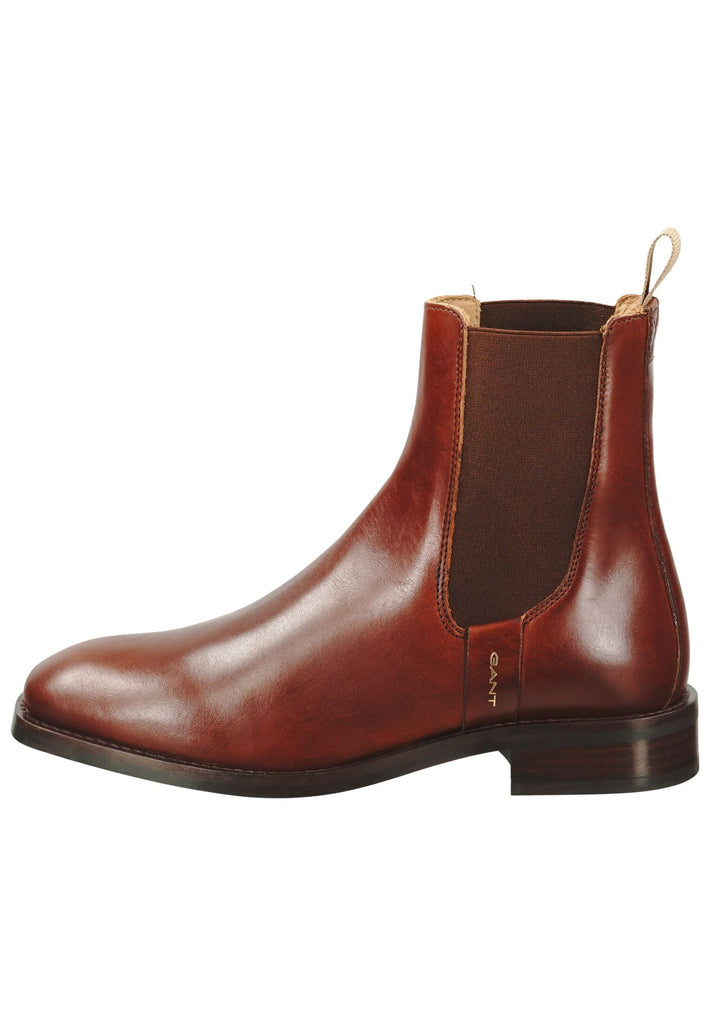 GANT Stiefelette Leder/Textil Cognac