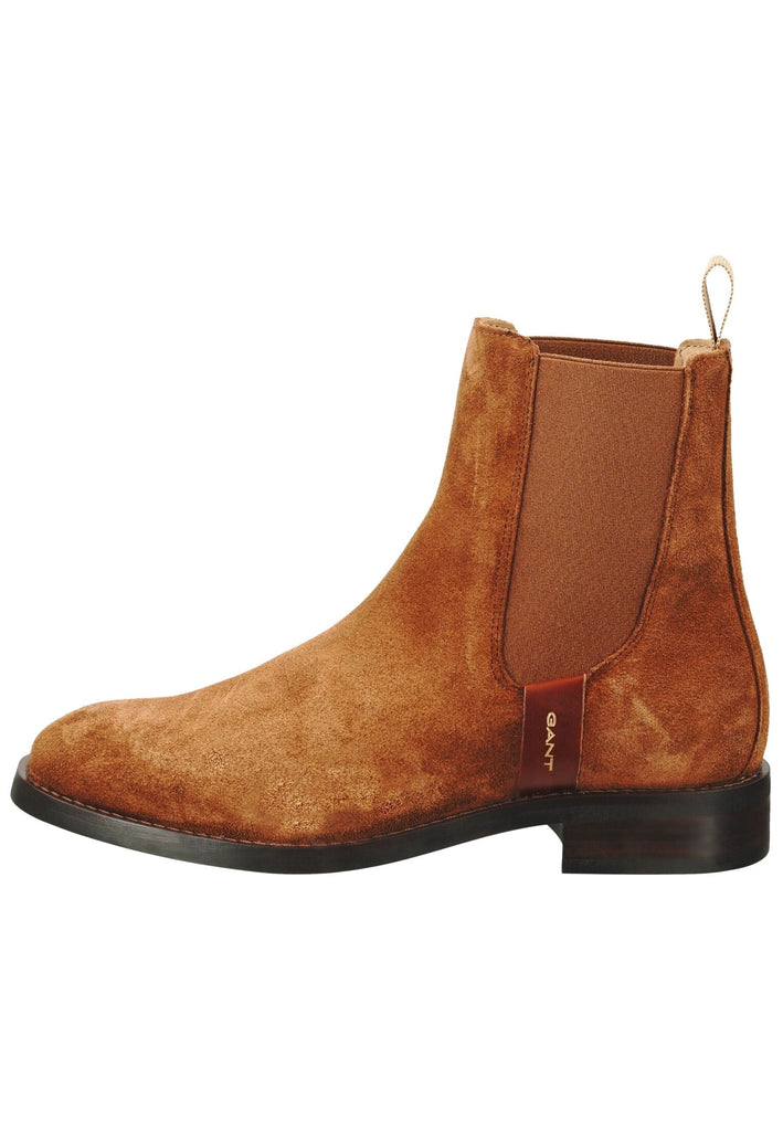 GANT Stiefelette Leder/Textil Cognac