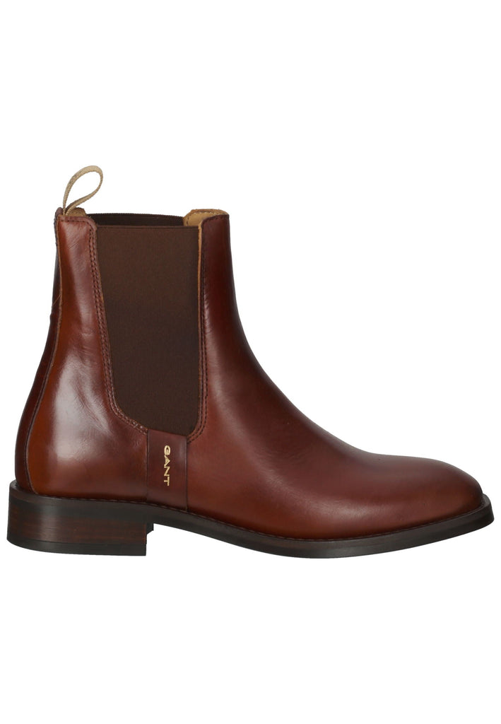 GANT Stiefelette Leder/Textil Cognac