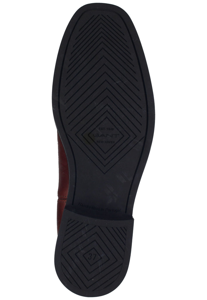 GANT Stiefelette Leder/Textil Cognac