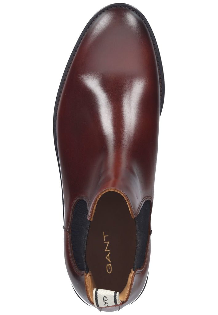 GANT Stiefelette Leder/Textil Cognac