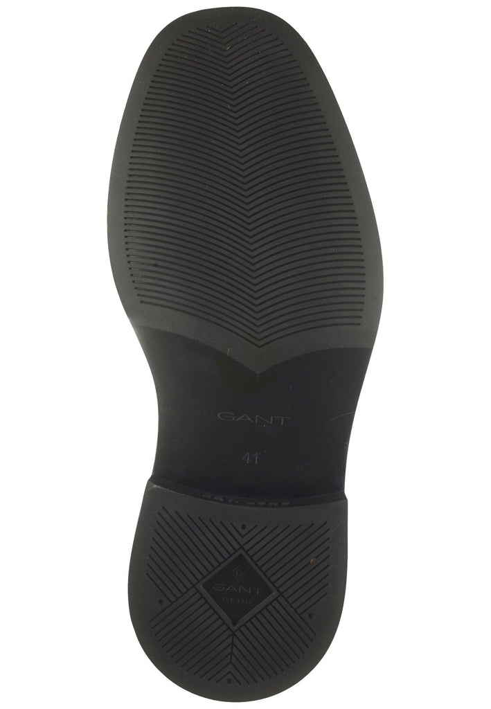 GANT Stiefelette Leder/Textil Dunkelbraun