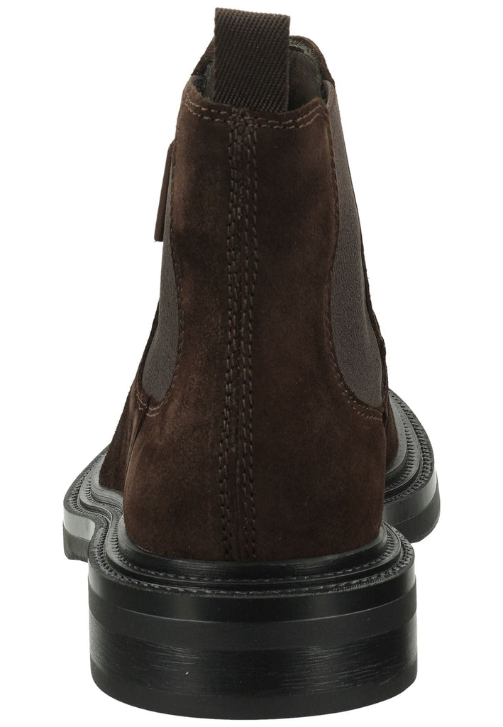 GANT Stiefelette Leder/Textil Dunkelbraun