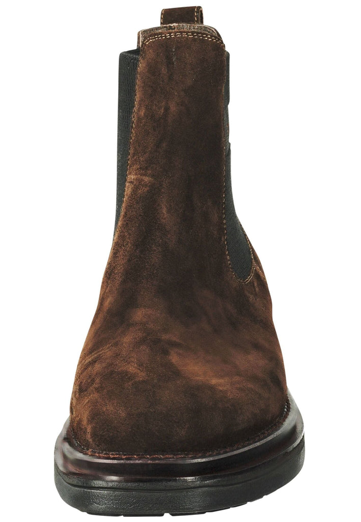 GANT Stiefelette Leder/Textil Dunkelbraun