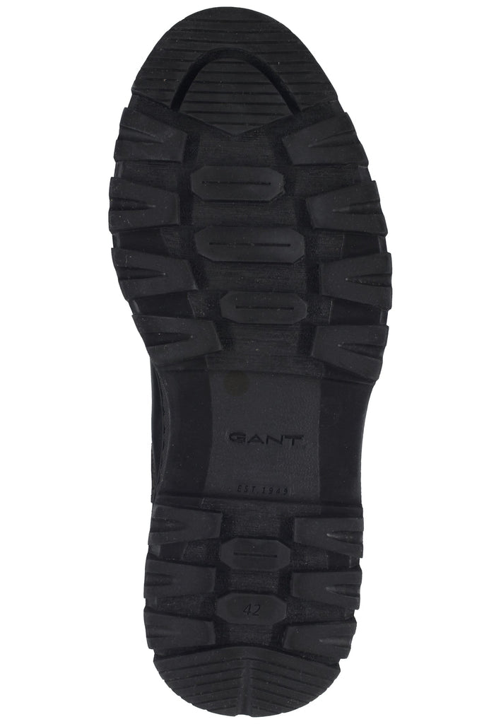 GANT Stiefelette Leder/Textil Dunkelbraun