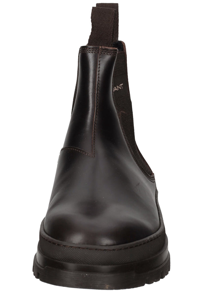 GANT Stiefelette Leder/Textil Dunkelbraun