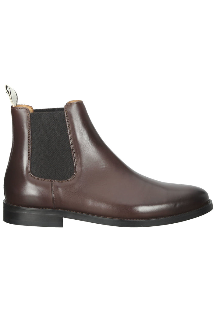 GANT Stiefelette Leder/Textil Dunkelbraun