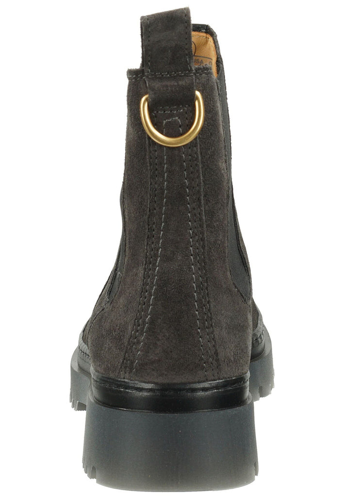 GANT Stiefelette Leder/Textil Dunkelgrau