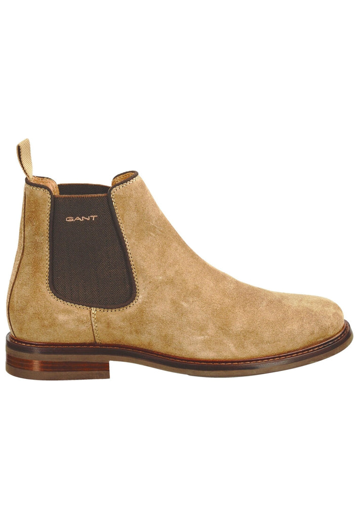 GANT Stiefelette Leder/Textil Khaki