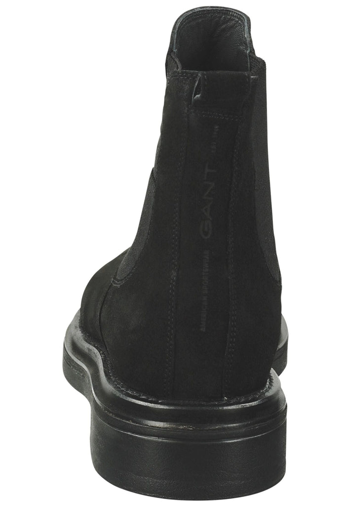 GANT Stiefelette Leder/Textil Schwarz