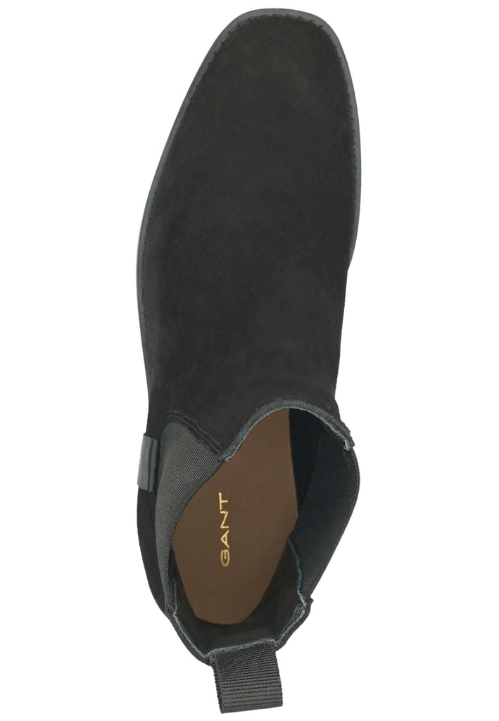 GANT Stiefelette Leder/Textil Schwarz