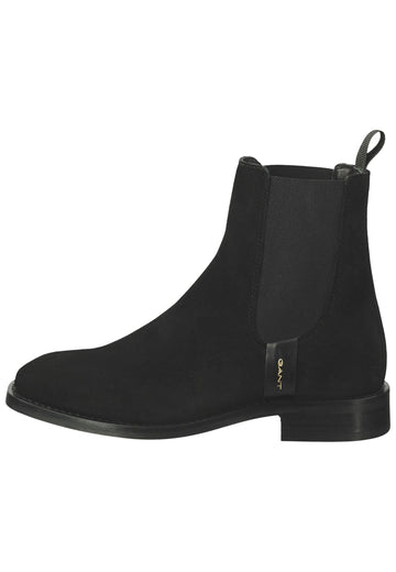 GANT Stiefelette Leder/Textil Schwarz