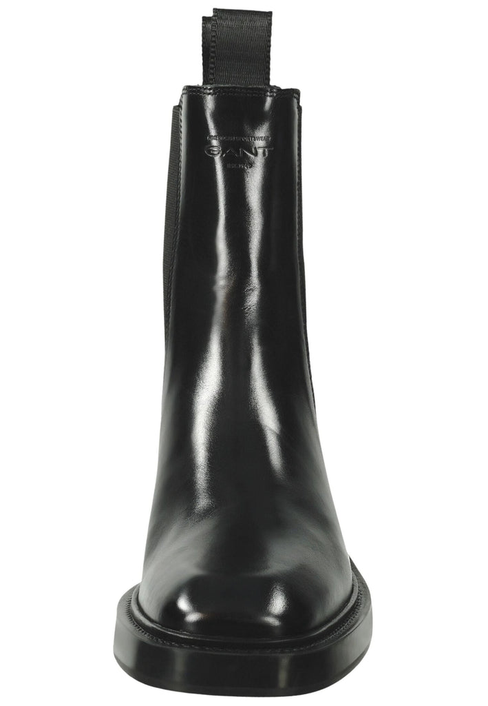 GANT Stiefelette Leder/Textil Schwarz